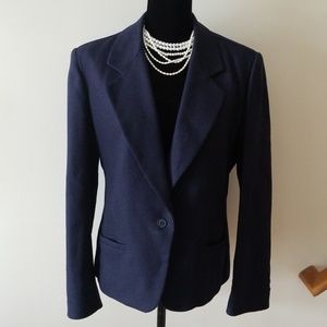 Jones New York 100% Pure Wool Blazer
